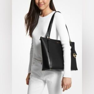 Michael Kors Ciara Saffiano Leather Bag